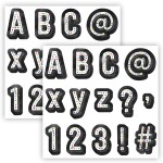 Creative Teaching Press&reg; Chalk It Up! Colorful Chalk Designer Letters, 216 Pieces Per Pack, 2 Packs CTP10888-2
