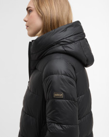 Olivios Longline Puffer Jacket Black
