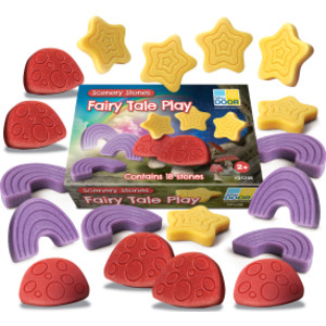 Scenery Stones &ndash; Fairy Tale Play, Set of 18