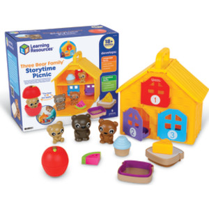 Three Bear Family Storytime Picnic Playset