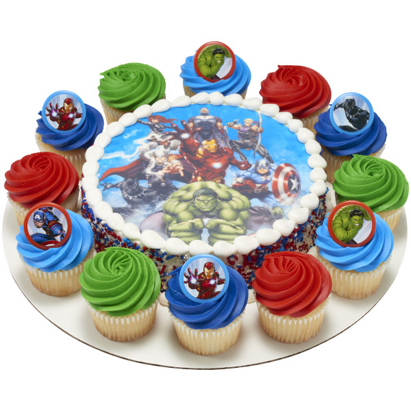 MARVEL Avengers Mightiest Heroes PhotoCake® Edible Image®