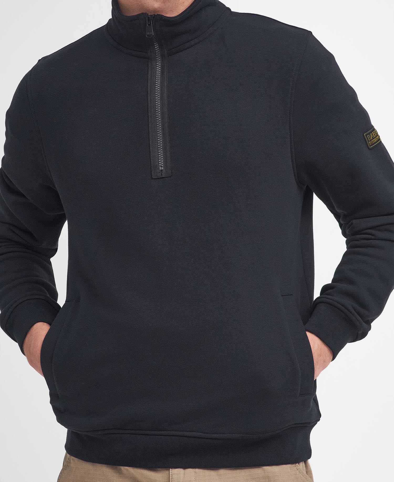 Outline Half-Zip Sweatshirt image number 4