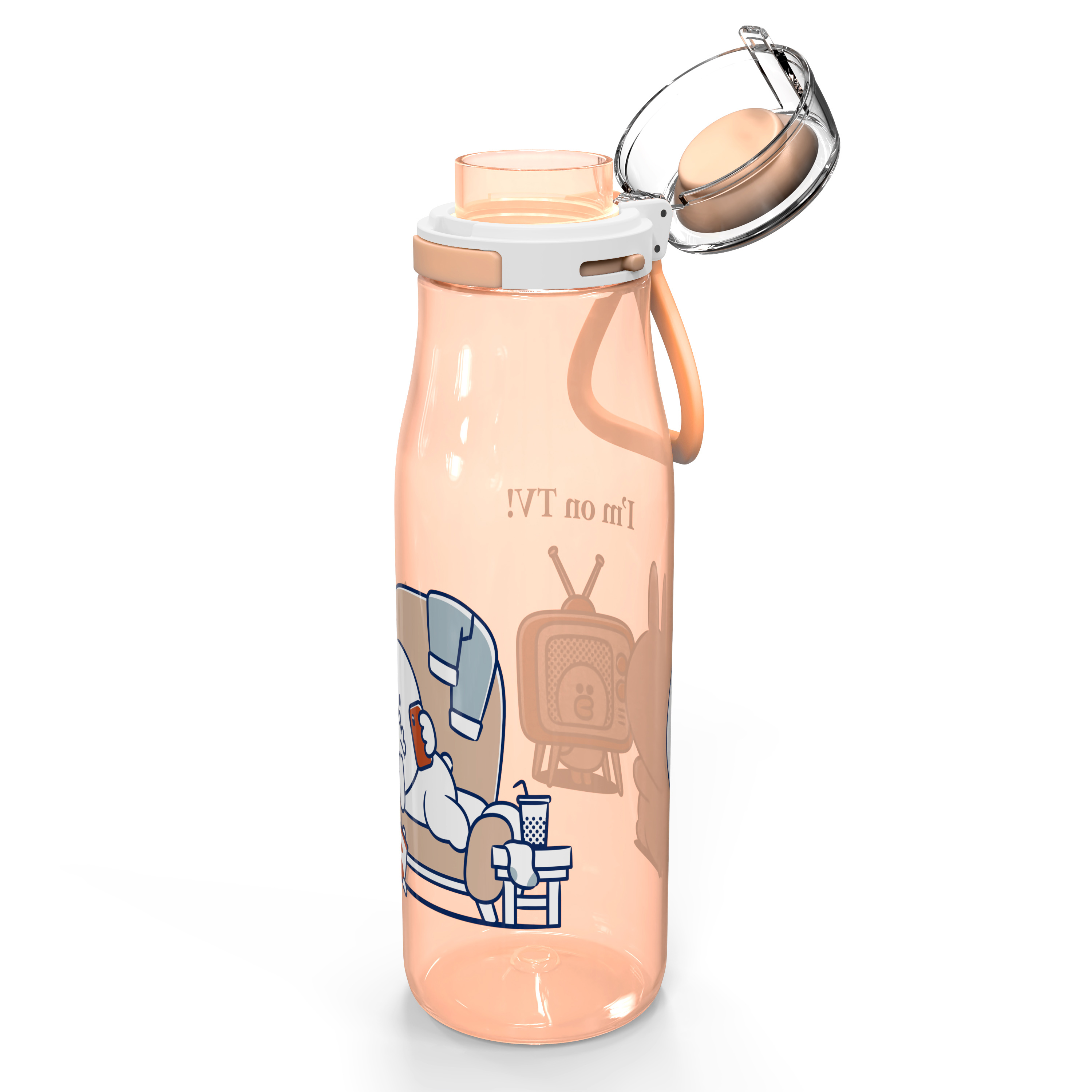 Line Friends 25 ounce Water Bottle, Conny and Sally slideshow image 5 Line Friends 25 ounce Water Bottle, Conny and Sally slideshow image 5