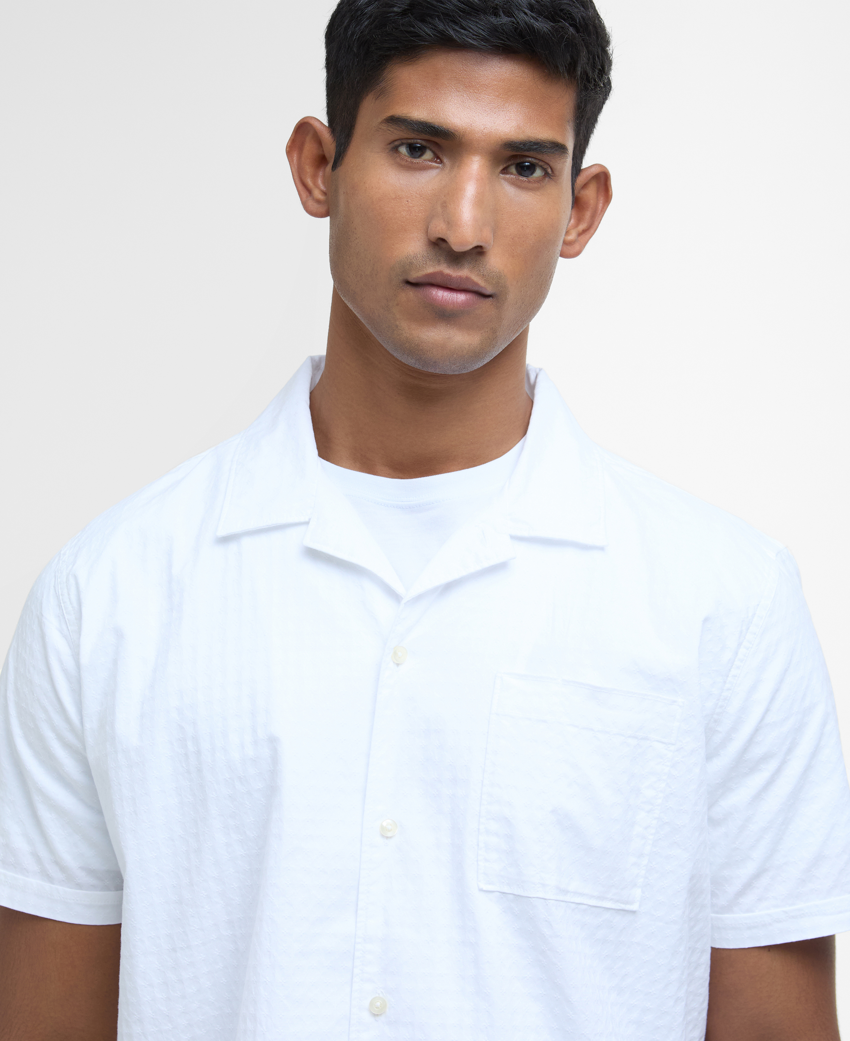 Irvine Textured Short-Sleeved Shirt image number 3