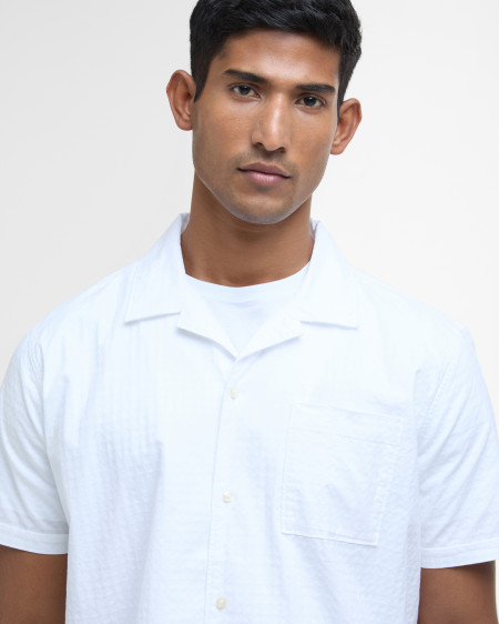Irvine Textured Short-Sleeved Shirt