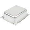 Half-size 4-inch-deep Super Pan 3® stainless steel steam table pan
