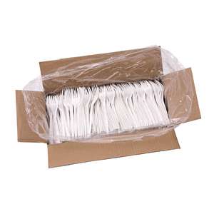 Boardwalk, Heavyweight Polypropylene Cutlery, Fork, White