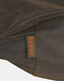 Cheviot Waxed Flat Cap Olive