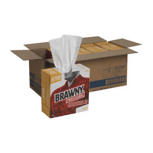 Georgia Pacific, Brawny® Professional, Wipers, 1 ply, White