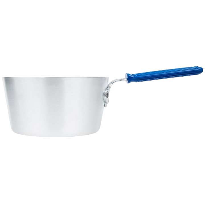 3 ¾-quart Wear-Ever® tapered saucepan with Steel Coat X3™ nonstick coating and Cool Handle® rubber grip sleeve