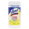Reckitt Benckiser, Lysol Disinfectant Wipes Lemon & Lime Blossom,  80 Wipes/Container