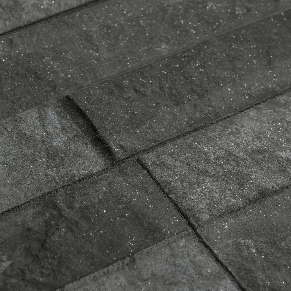 Sample – Ordino Black Porcelain Wall Tile