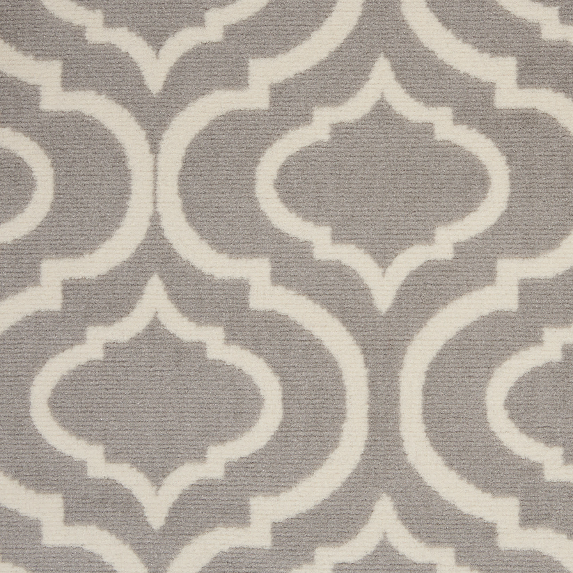 Nourison Jubilant 4' x 6' Grey Contemporary Indoor Rug