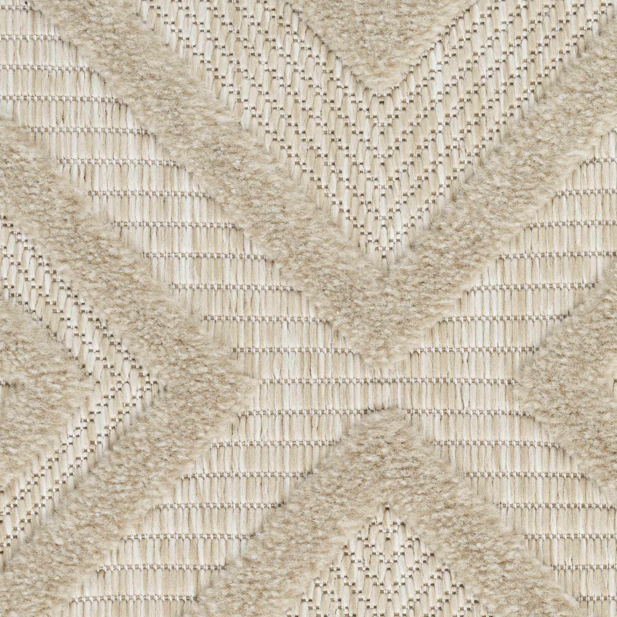 Nourison Versatile 9' x 12' Cream Modern Rug