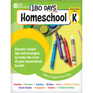 180 Days&trade;: Homeschool Kindergarten Set