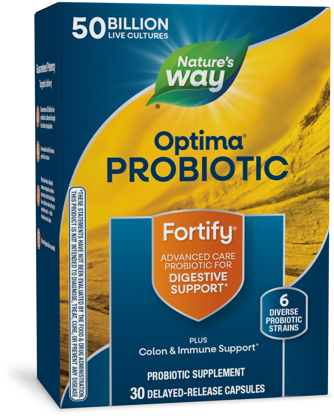 Fortify® Optima® 50 Billion Probiotic, 30 capsules