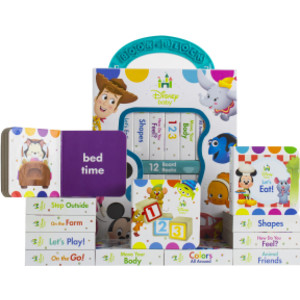 My First Library Disney Baby, 12 Books