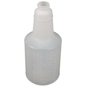 Impact, Bottle with Graduations, 24 oz, Plastic, Natural