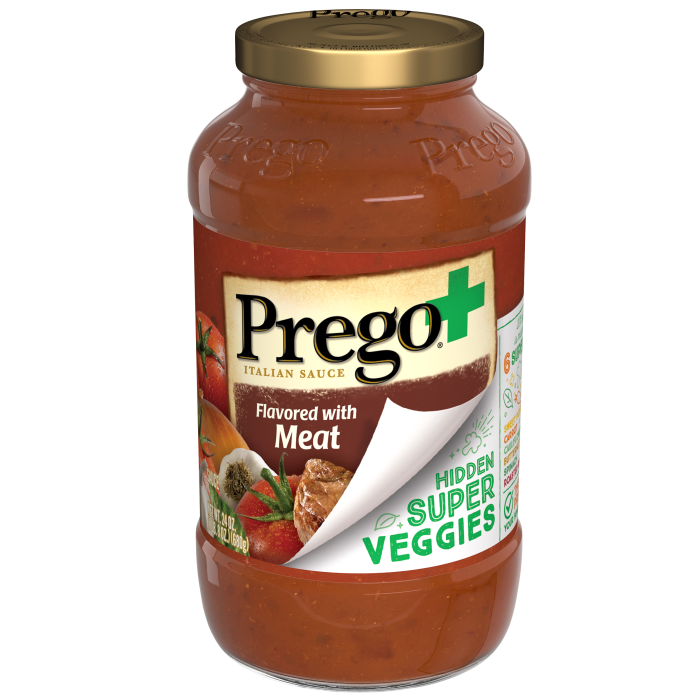 Hidden Super Veggies Flavored with Meat Italian Sauce