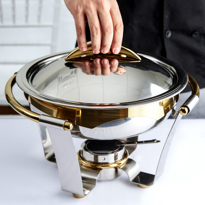 4.2-quart (4L) Panacea™ Round Chafer