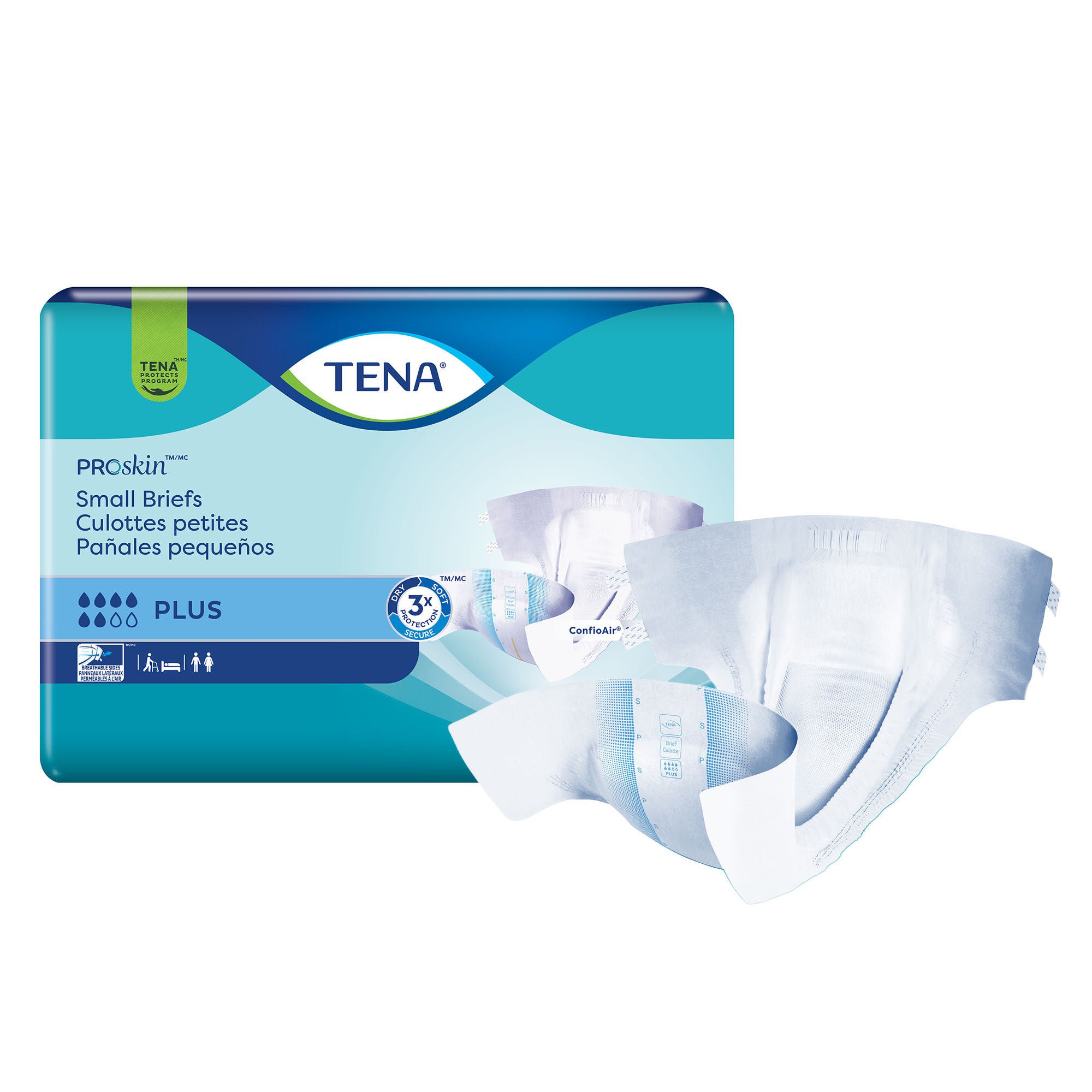 Tena® Brief for Incontinence, Moderate Absorbency, Small/Petite