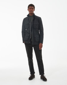 Corbridge Waxed Jacket Black-Classic