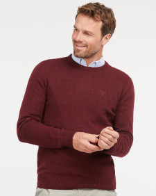 Essential Tisbury Crew-Neck Jumper Ruby