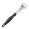 1-ounce one-piece heavy-duty perforated round Spoodle® utensil with black nylon handle