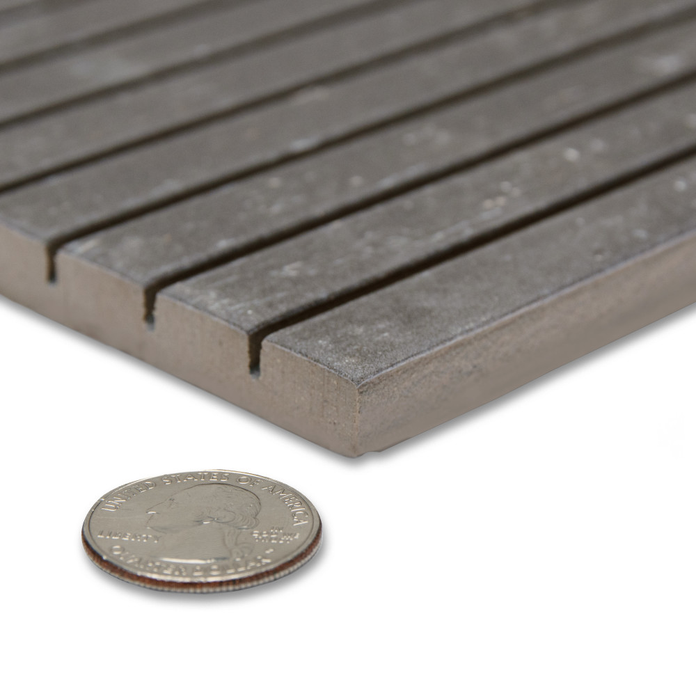 Sample – Retro Strata Nero Porcelain Floor and Wall Tile