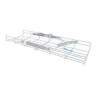 Cable Tray Fitting Stainless Steel Fast Splice 10 ft x 0.625 in x 0.75 in 0.75 in. H 10 ft L 50 per Package pk