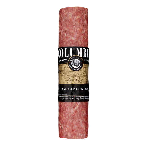 COLUMBUS(r) Italian Dry Salame 5/2lb . C1CB - Front Center Inner Pack (Hi Res)