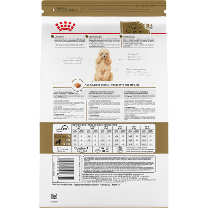 Poodle 8+ Adult Dry Dog Food