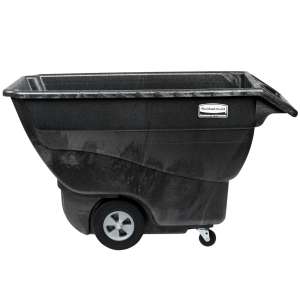 Rubbermaid Commercial, Standard Duty, Tilt Truck, 20.25 cu ft, Black