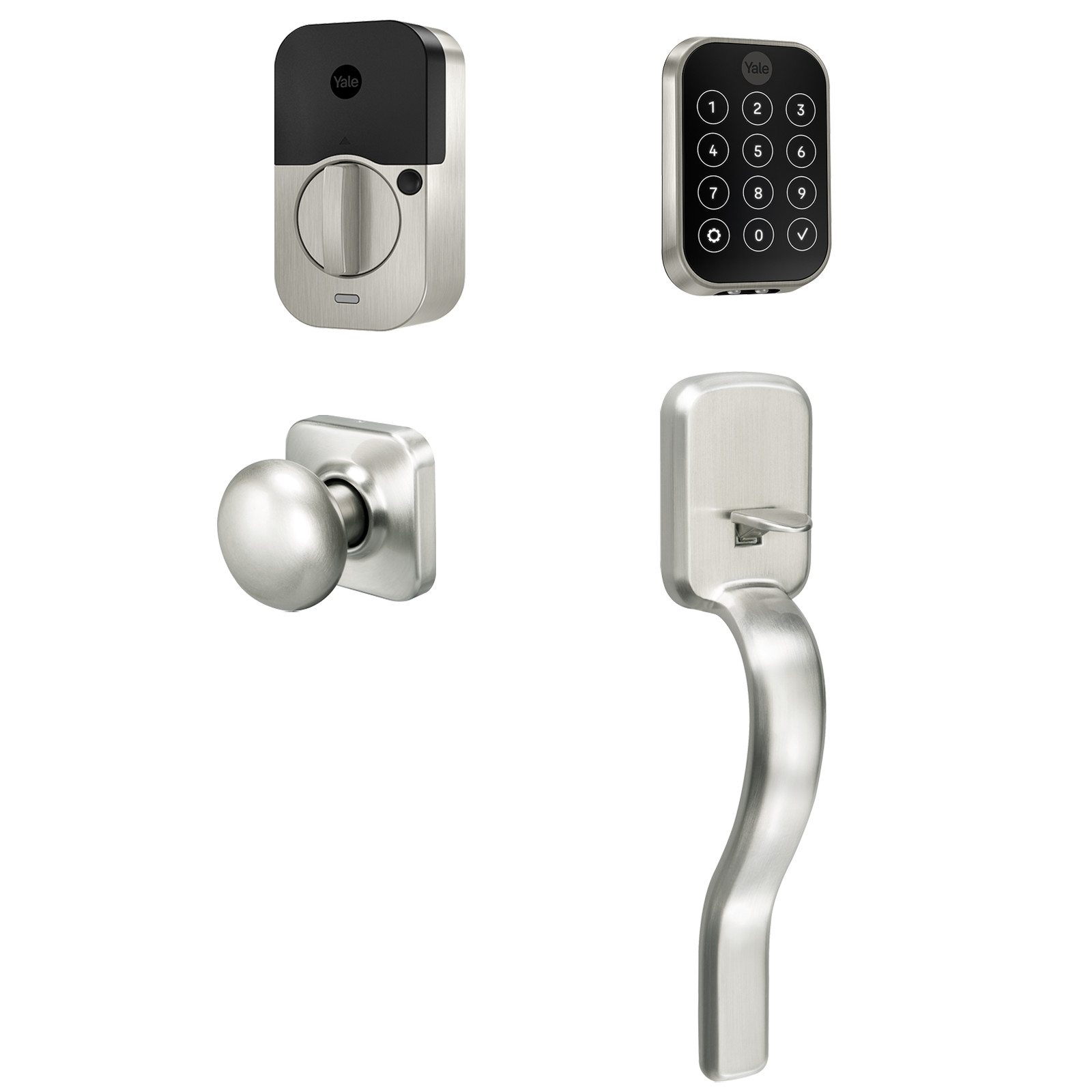 Yale Assure Lock 2 Plus with Bluetooth and Ridgefield Handle