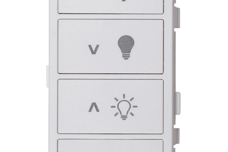 Replacement Face Plate for Daintree Wireless Lighting Controls WWD2-4SM Wireless Wall Mounted 4-Button Scene Switch