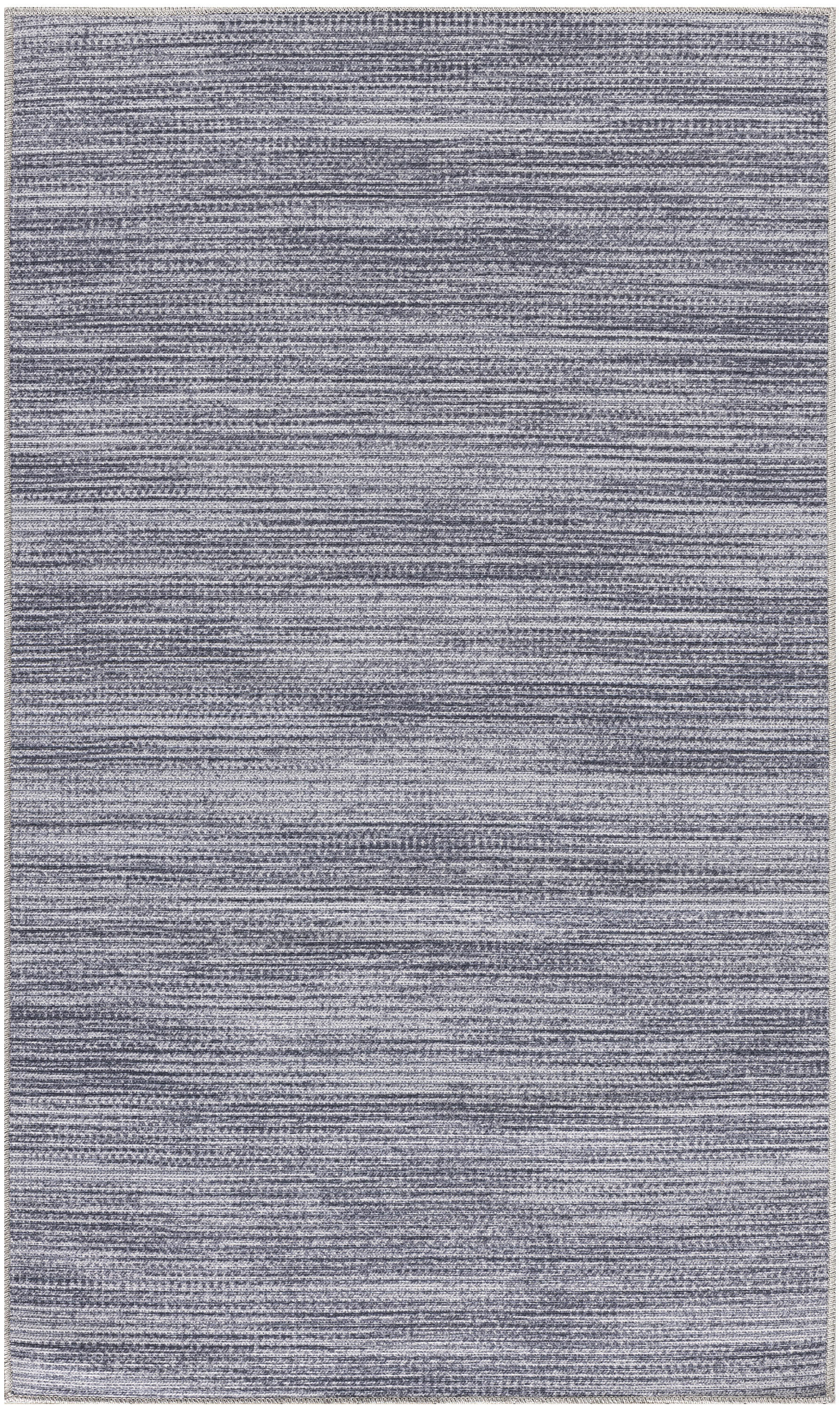 Nourison Nourison Washables 3' x 5' Grey Modern Indoor Rug