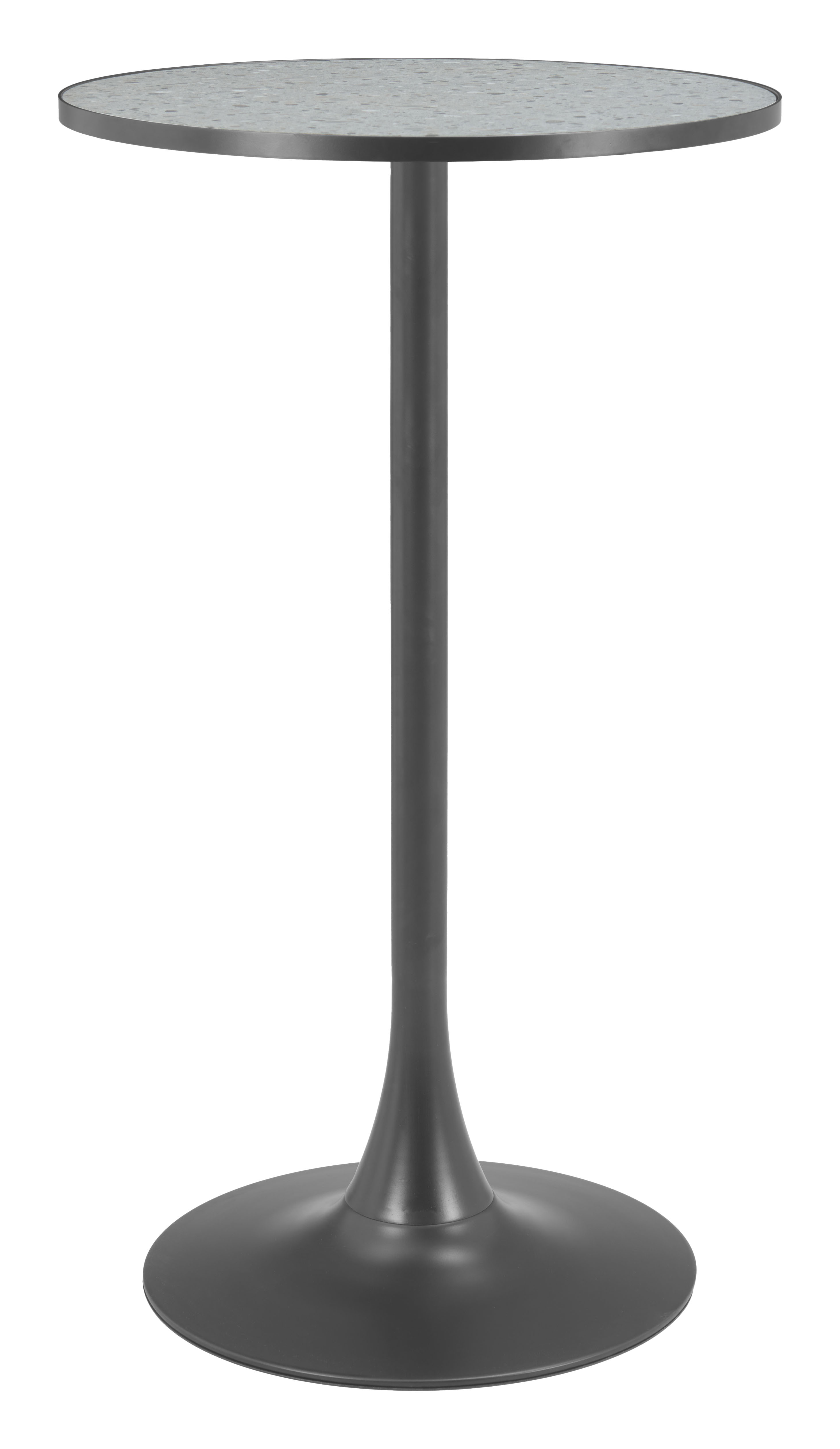 Bite Bar Table Gray & Black product image