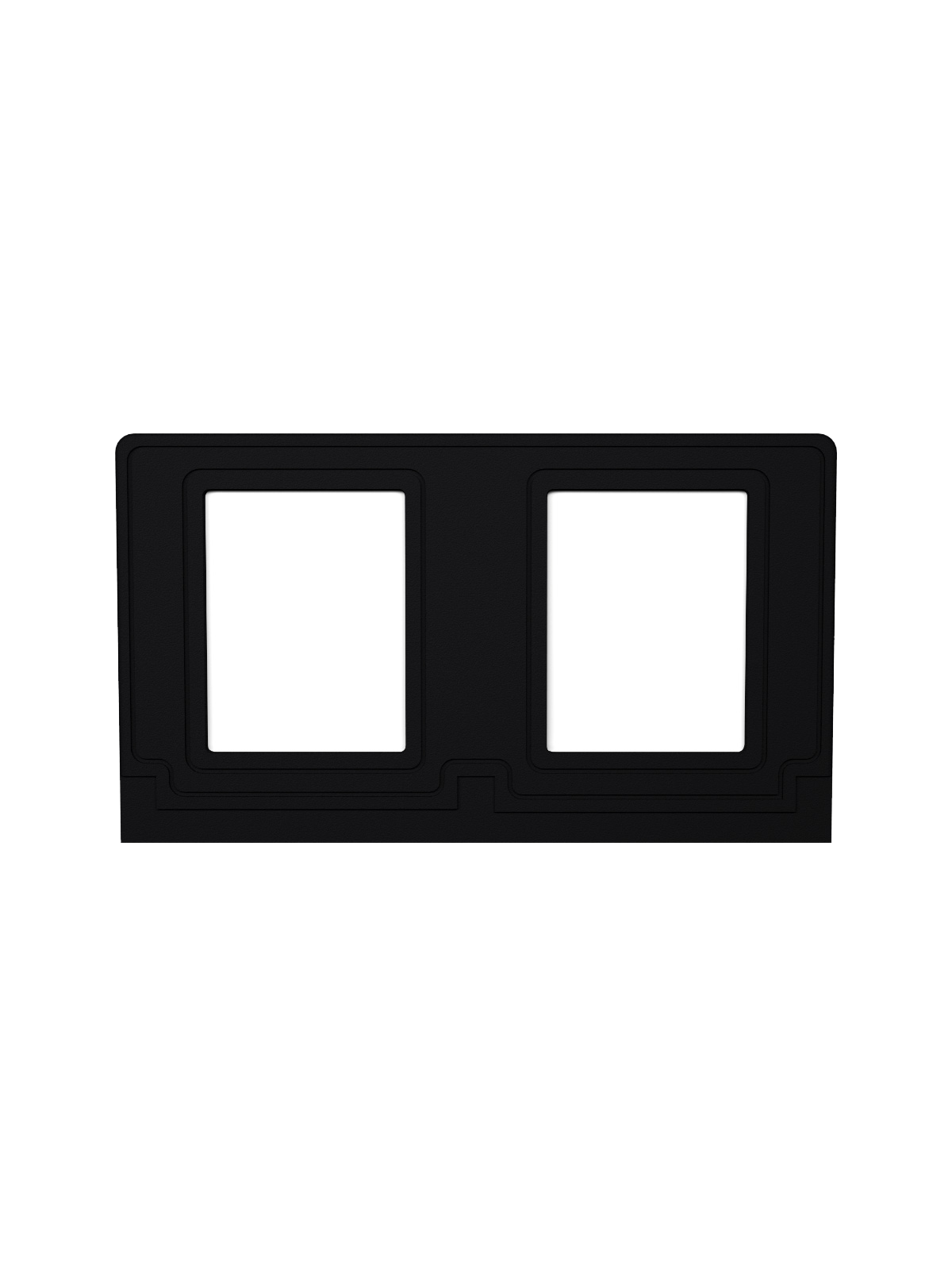 VENTURE – Double – Sign Frame – Black