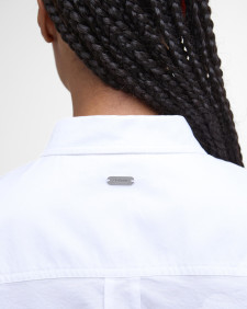 Highclere Oversized Oxford Shirt White