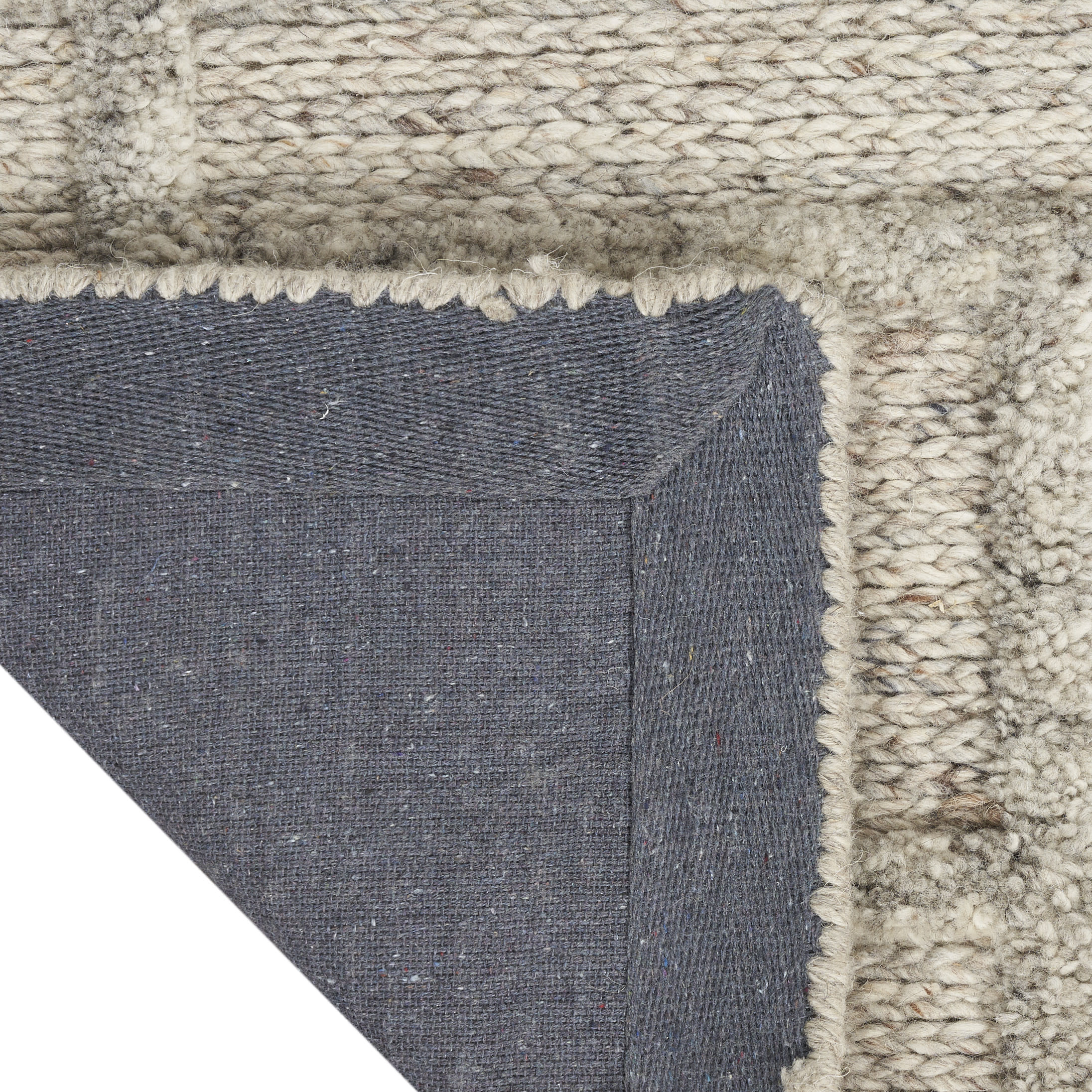 Calvin Klein CK045 Impressions 7'9" x 9'9" Silver Modern Indoor Rug