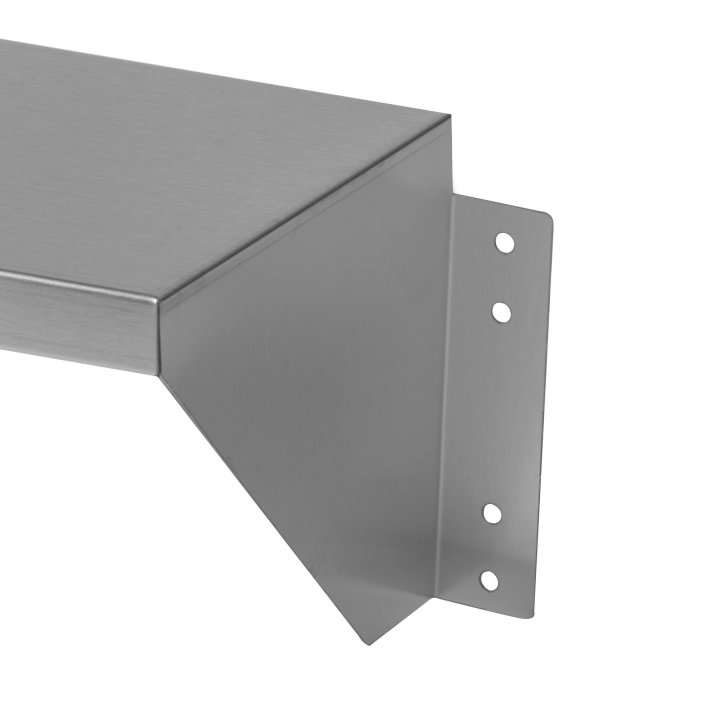 61 ¼-inch stainless steel plate rest for Servewell® table