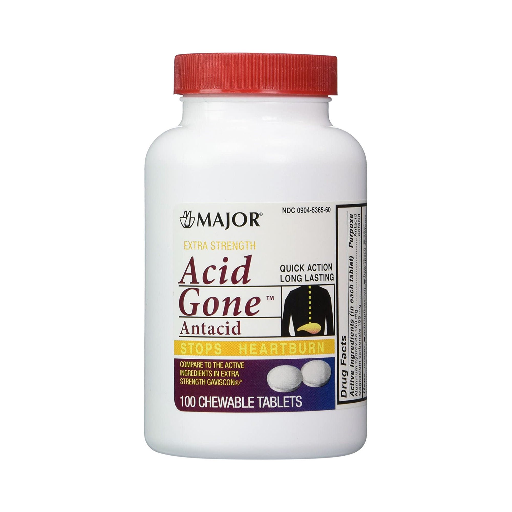 Acid Gone Aluminum Hydroxide / Magnesium Carbonate Antacid