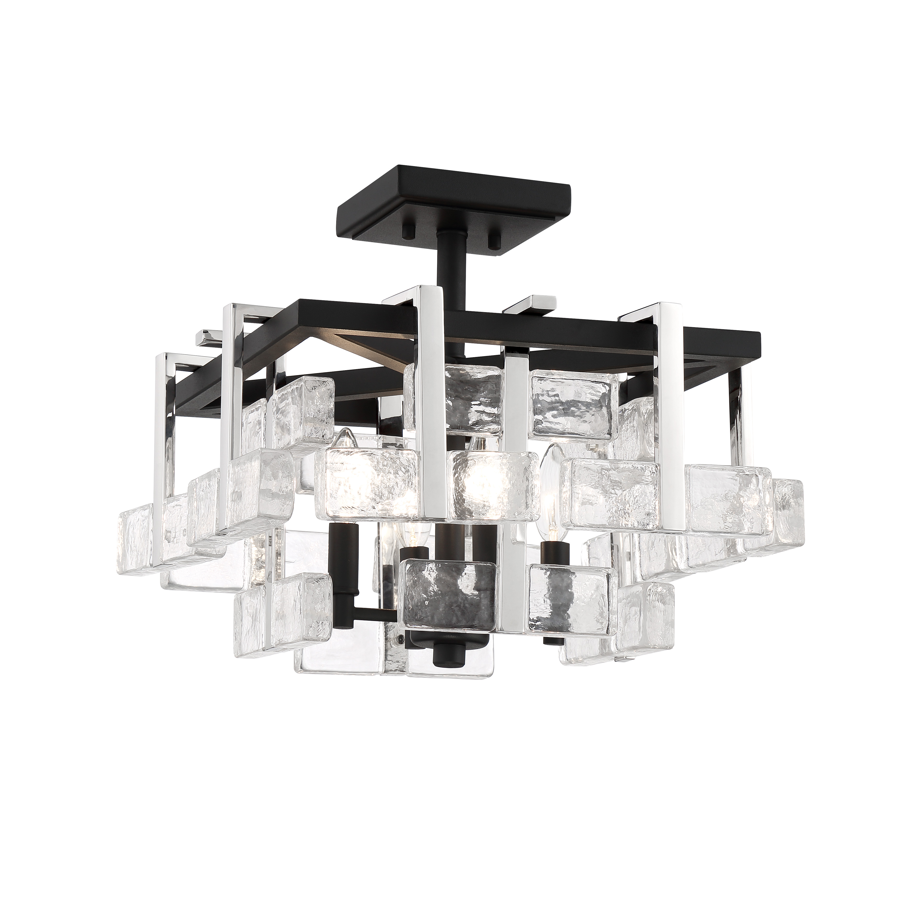 Painesdale - 4 Light Semi Flush