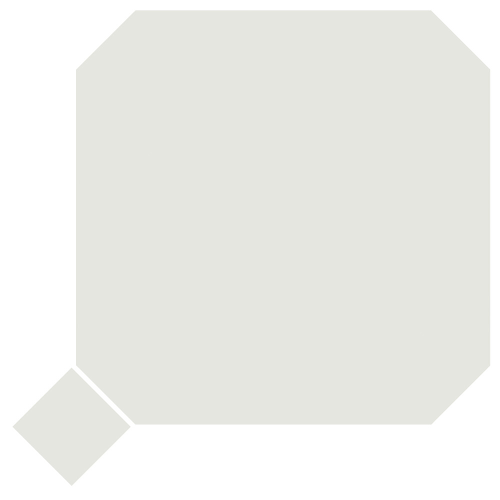 Vaudeville Octagon Nacar with Taco Nacar 7-7/8 in. x 7-7/8 in. Porcelain Floor and Wall Tile