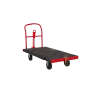 Rubbermaid Commercial, Towable Platform Truck, 30" X 60", Red/Black