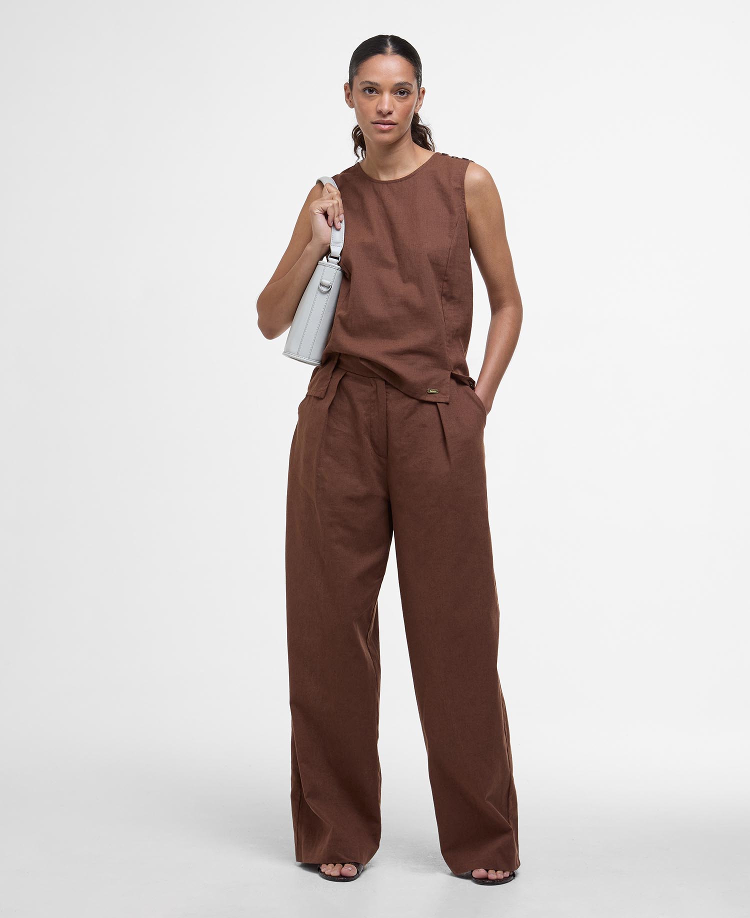 Pantaloni Lucy a gamba ampia image number 0