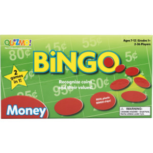 QUIZMO&reg; Money - Bingo-Style Money Game