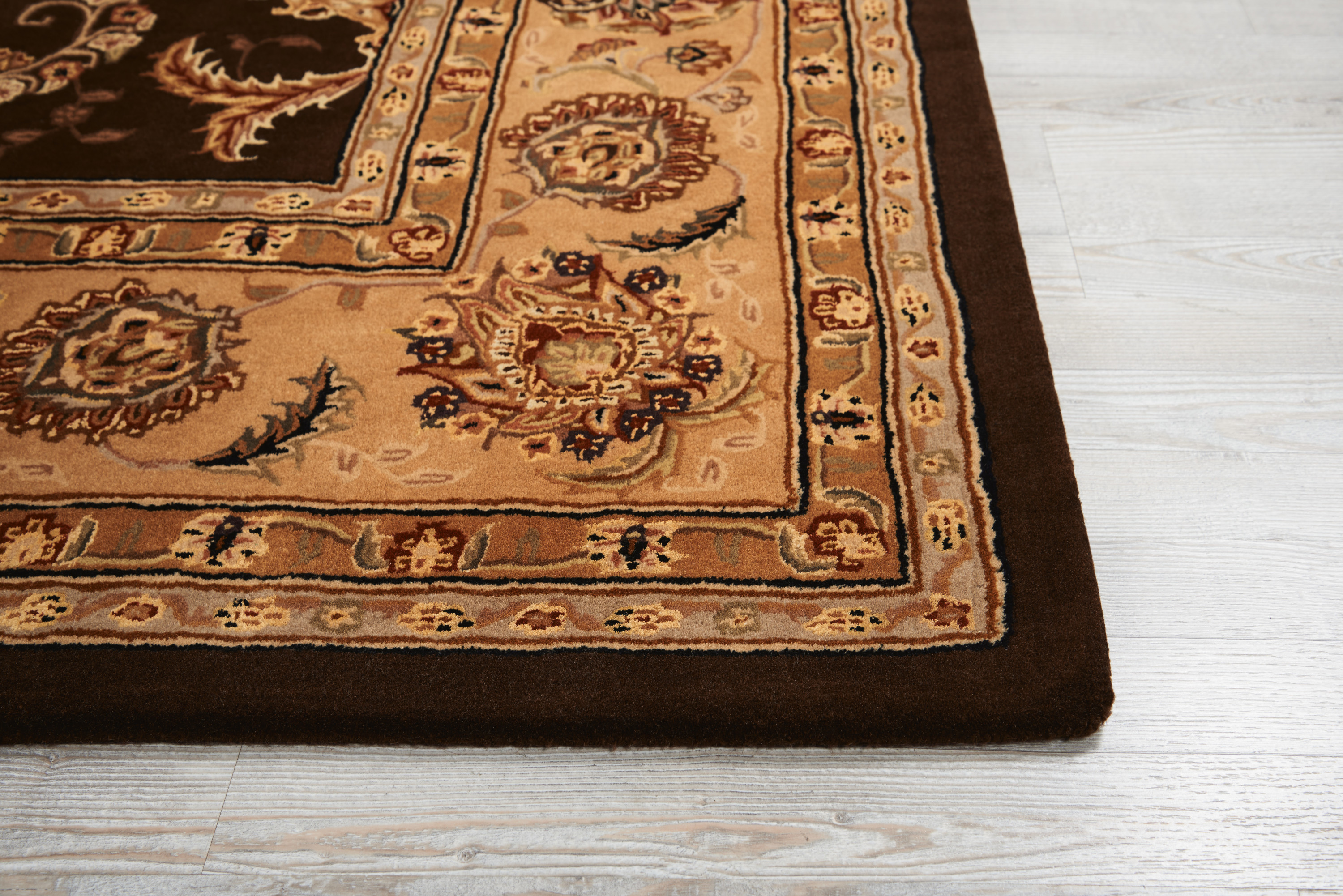 Nourison Nourison 2000 7'9" x 9'9" Brown Traditional Indoor Rug