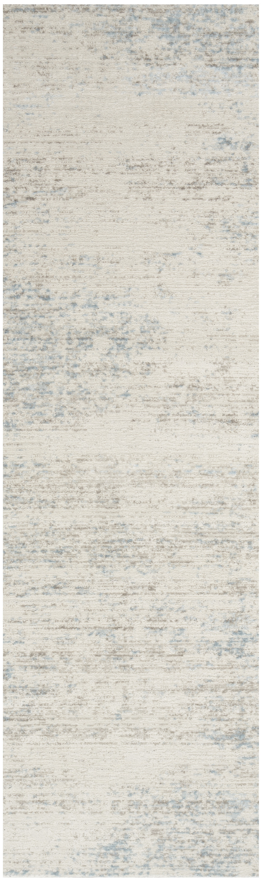 Calvin Klein CK029 Captivating 2'3" x 7'3" Cream Blue Modern Indoor Rug