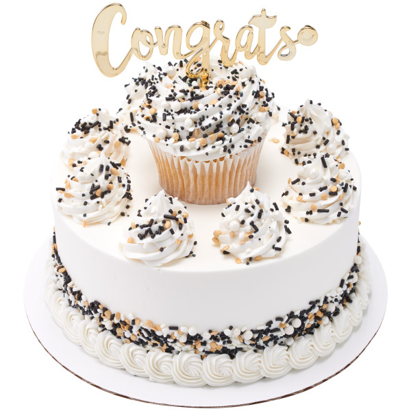 Congrats Assortment Plastic Candle Holder
